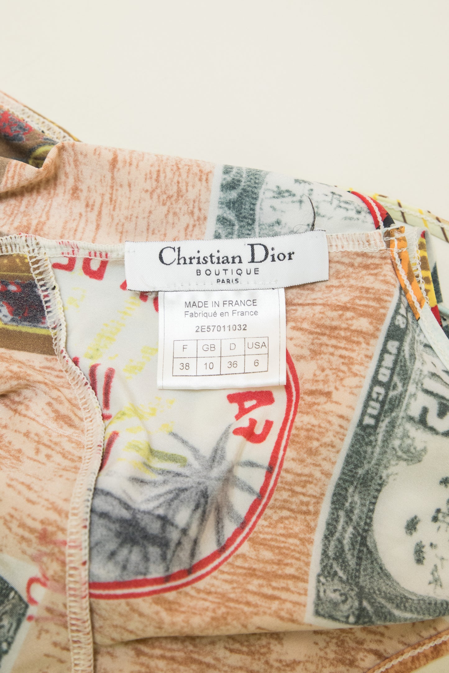 Christian Dior 2002 Cuban Cigar Swimsuit