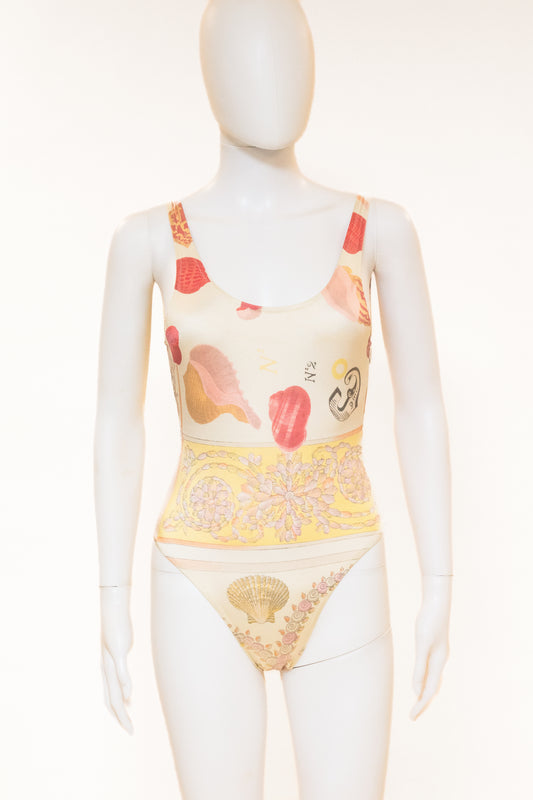 Gianni Versace 1992 Seashells Swimsuit