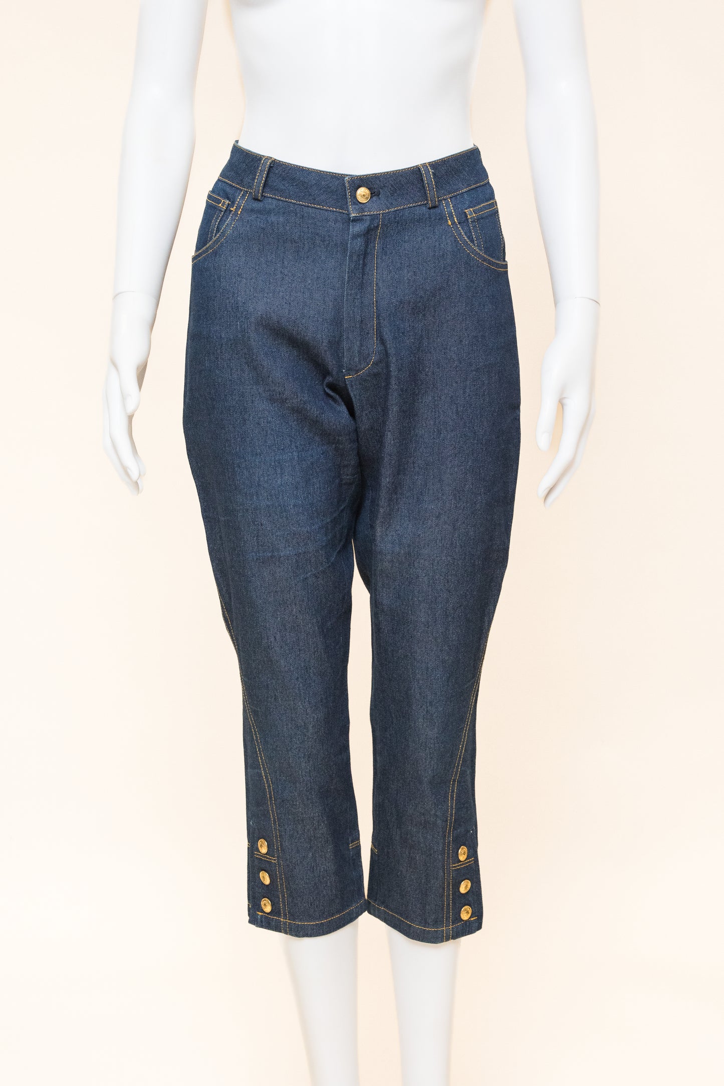 Christian Dior 2000 Denim Capri Jeans