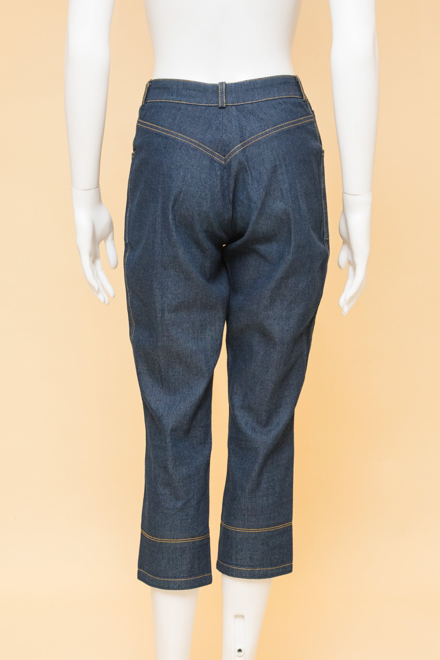 Christian Dior 2000 Denim Capri Jeans