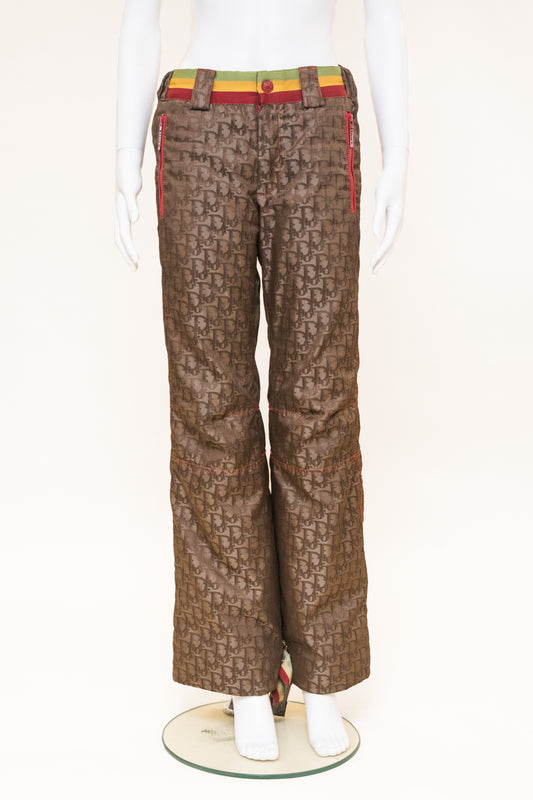 Christian Dior 2004 Rasta Ski Trousers