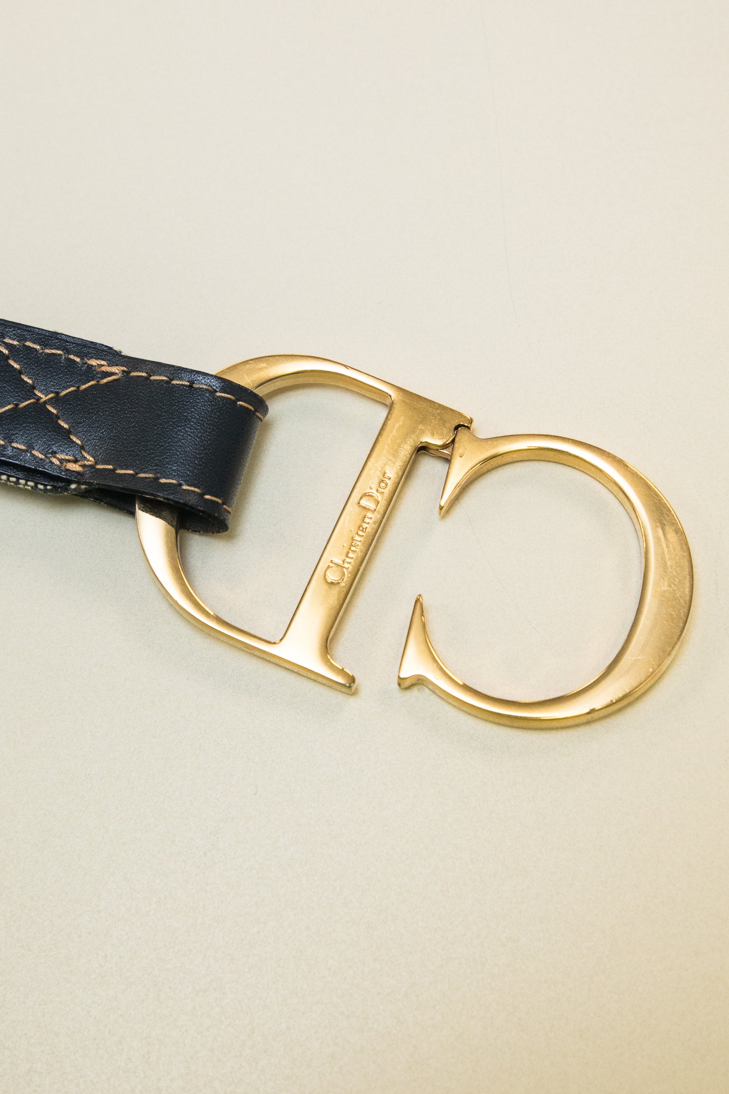 Christian Dior Logo Monogram Belt