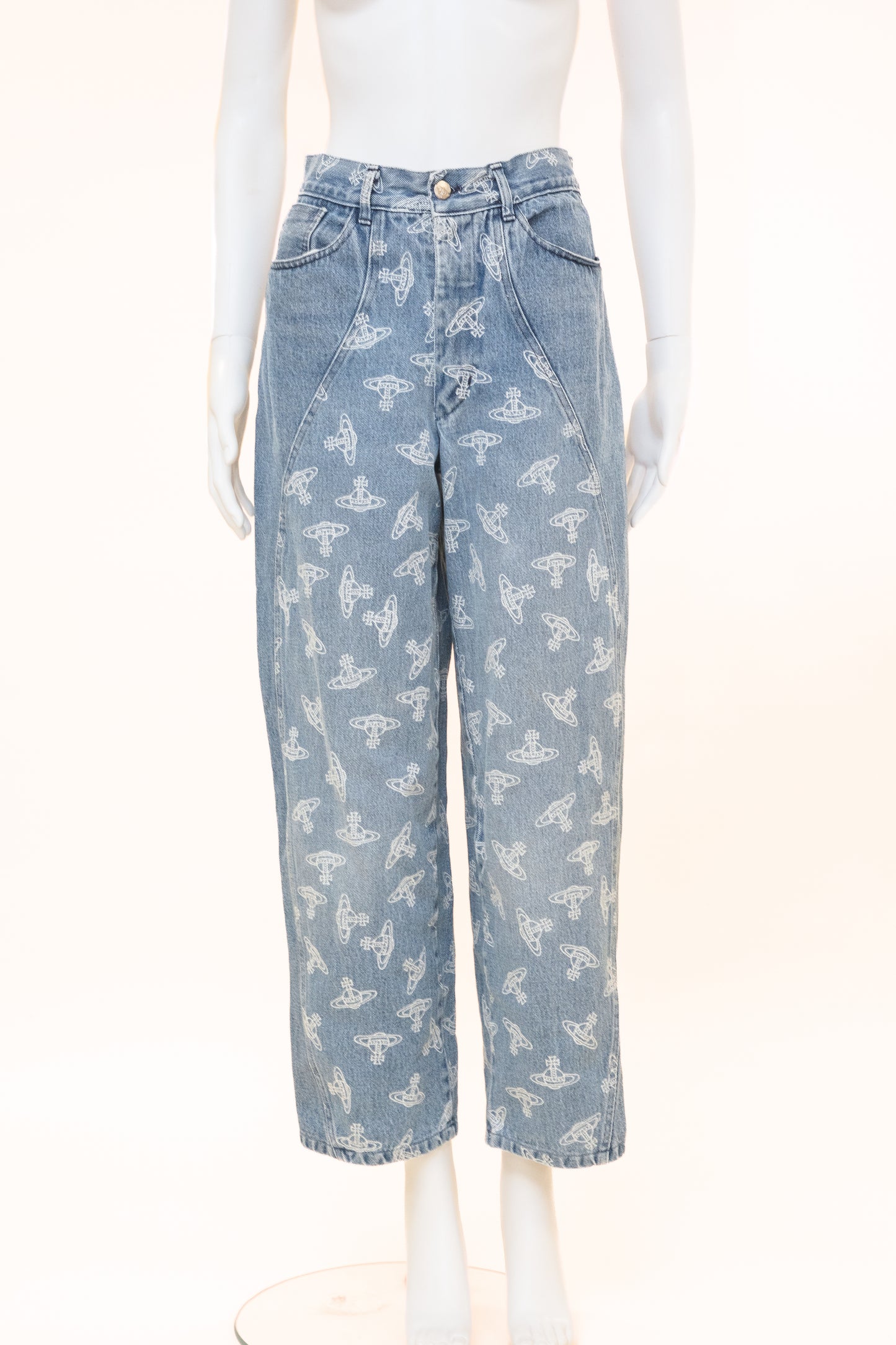Vivienne Westwood 1985 Orb Printed Jeans