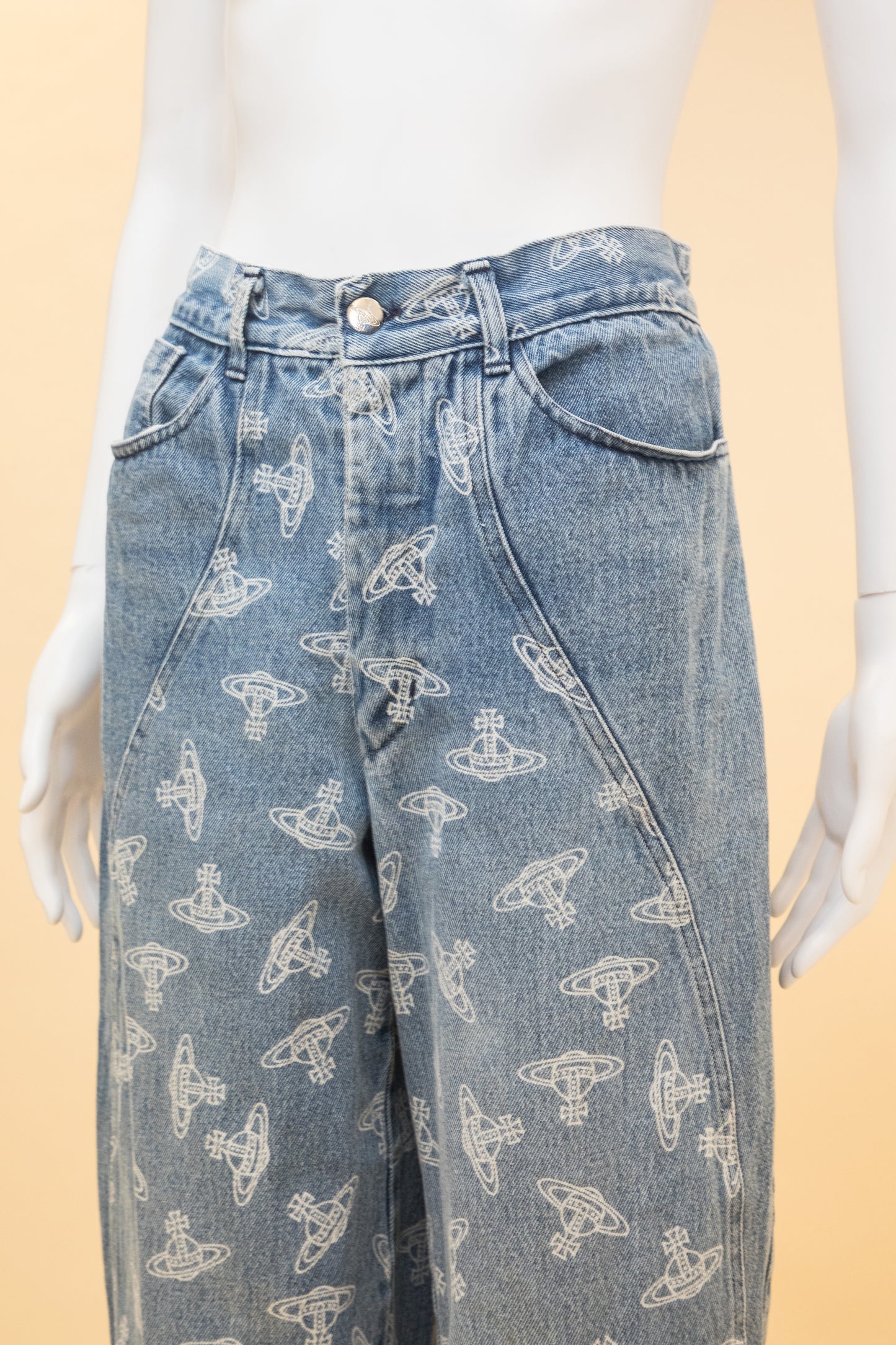 Vivienne Westwood 1985 Orb Printed Jeans