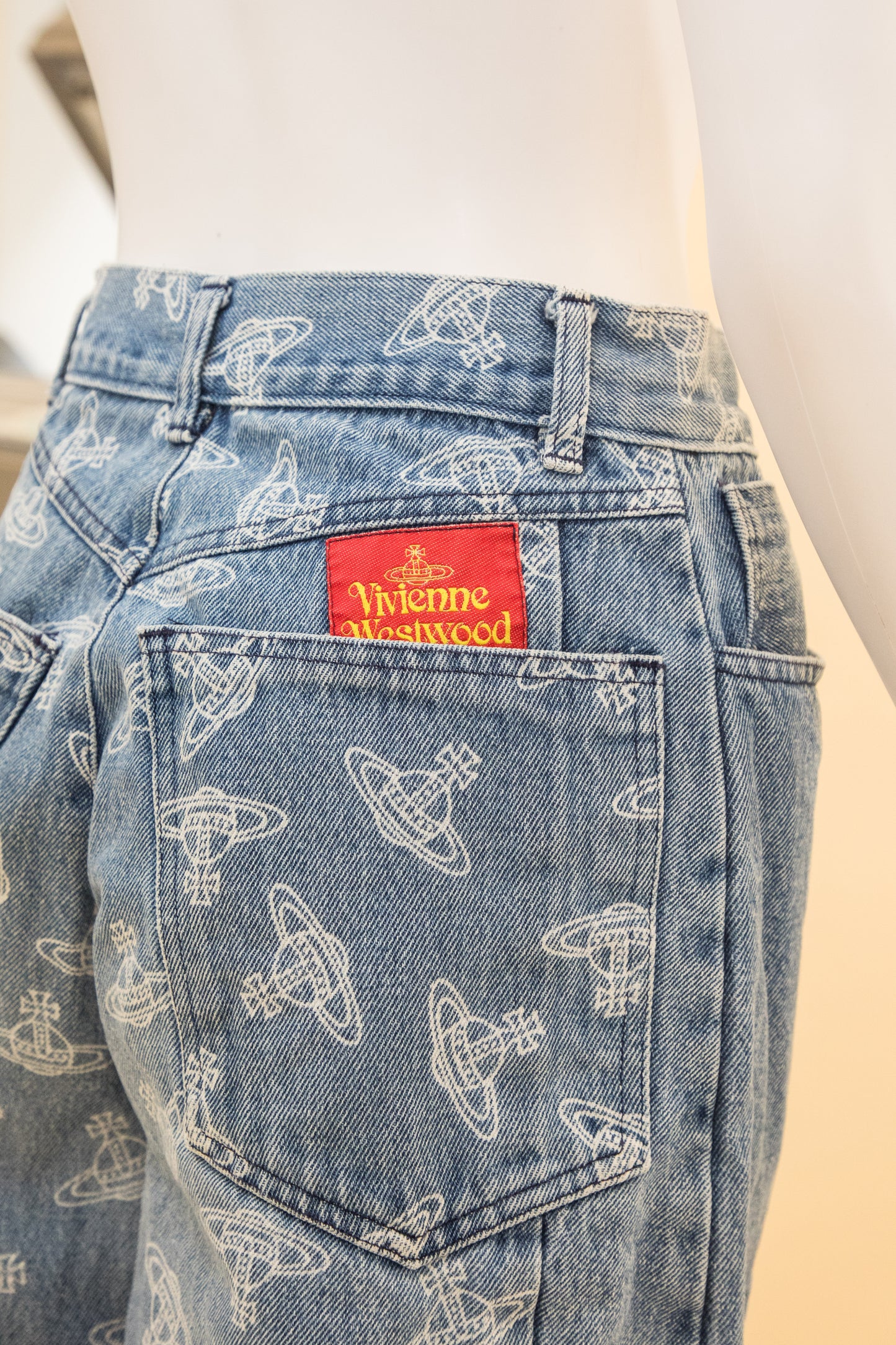 Vivienne Westwood 1985 Orb Printed Jeans