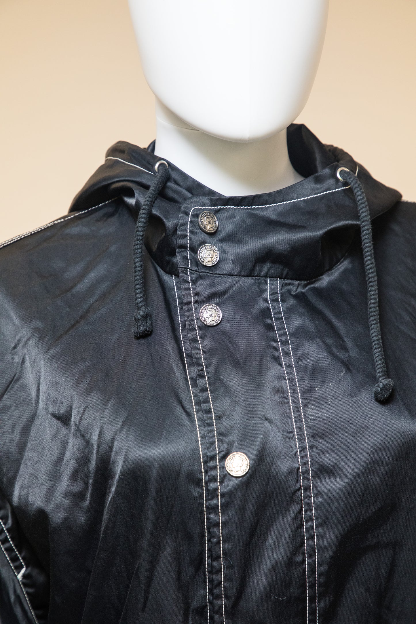 Chanel 1996 Black Runway Utility Jacket