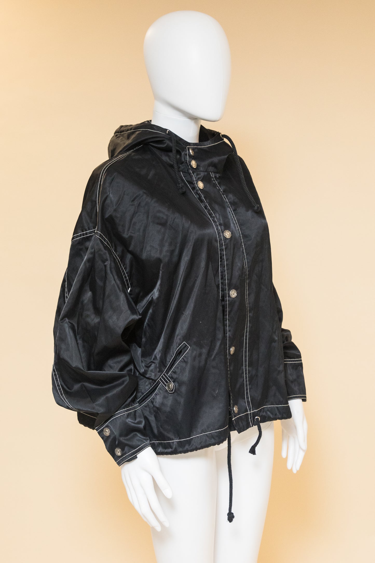 Chanel 1996 Black Runway Utility Jacket